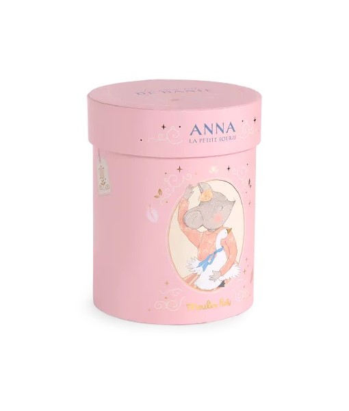 Poupée souris rose en boîte La petite école de danse
