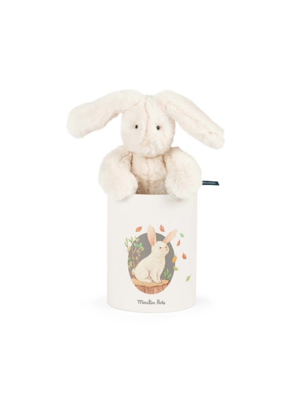 Peluche lapin Louison en boite Arthur & Louison