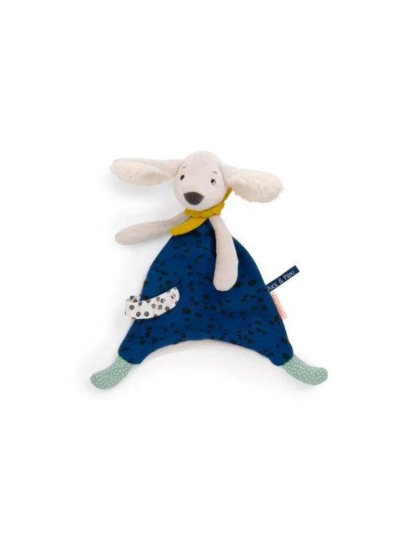 Doudou Pilou bleu Puce & Pilou