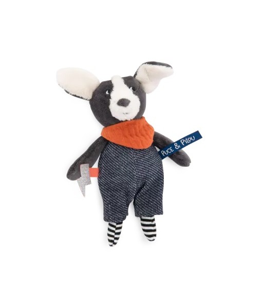 Peluche petit chien Puce Puce & Pilou
