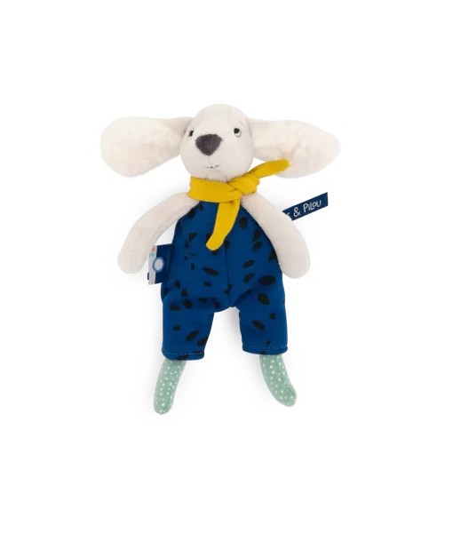 Peluche petit chien Pilou Puce & Pilou
