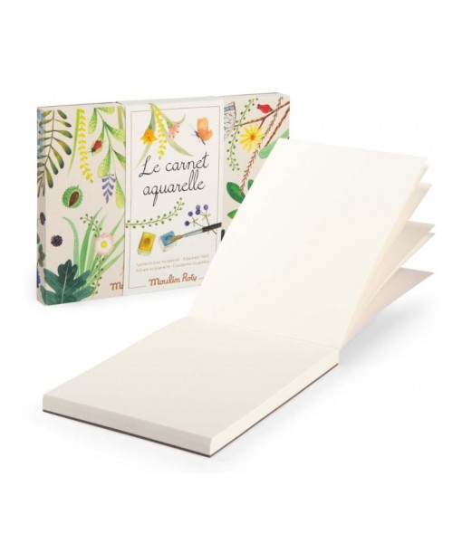 Carnet d'aquarelle Le jardin du Moulin