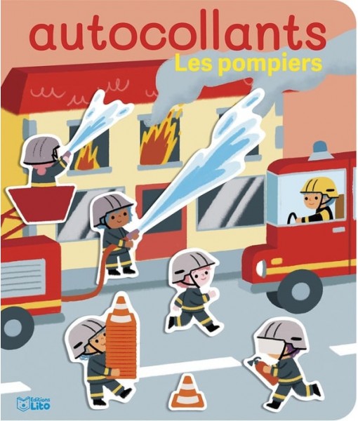 Autocollants - Les pompiers