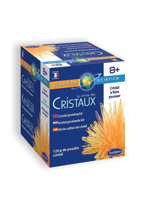 Cristal jaune à faire pousser