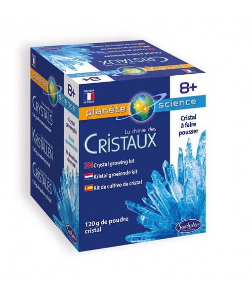 Cristal bleu à faire pousser