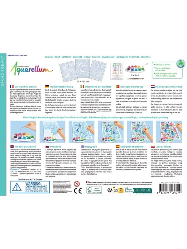 Aquarellum - Fonds marins