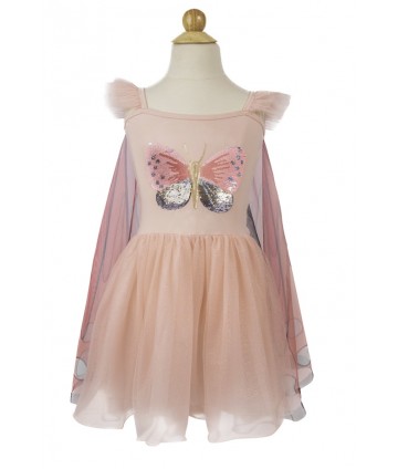 Robe de papillon à sequins...