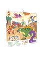 Stickers repositionnables dinos
