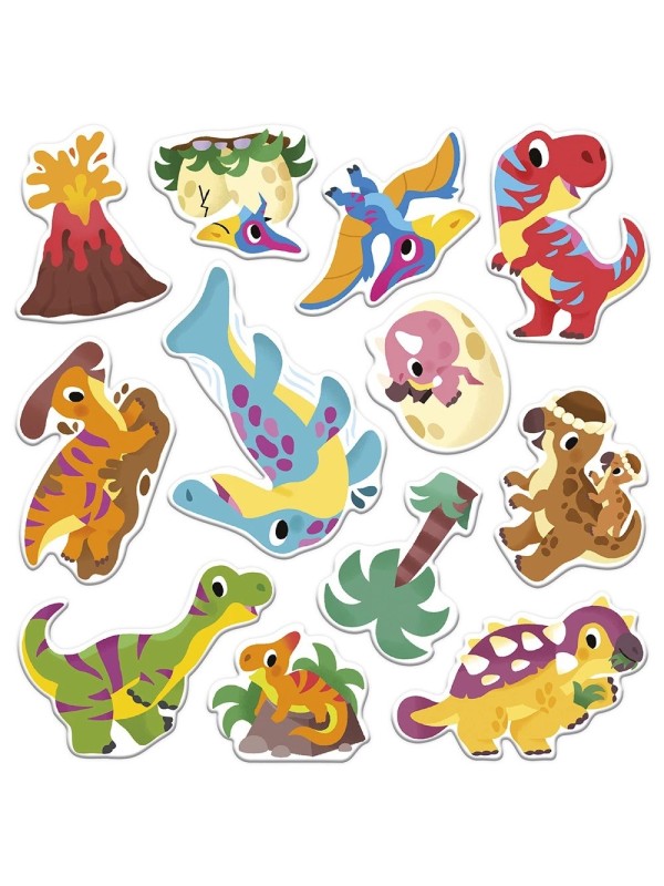 Stickers repositionnables dinos
