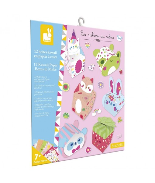 Boîtes en papier kawaii à créer