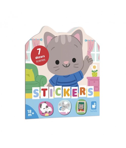 Cahier de stickers - La maison