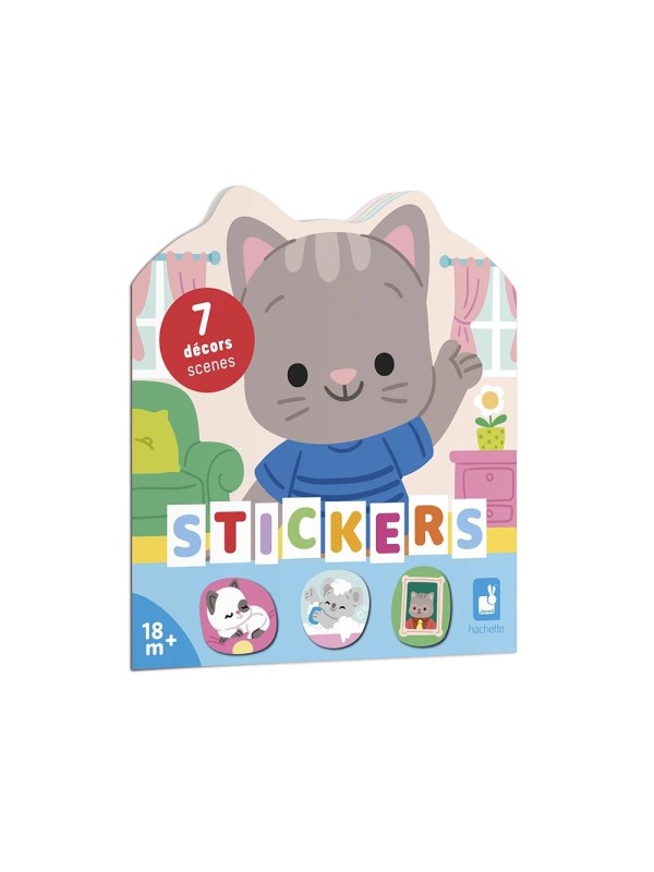Cahier de stickers - La maison