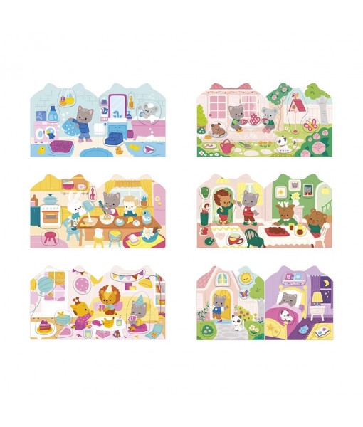 Cahier de stickers - La maison
