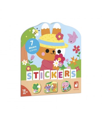 Cahier de stickers - La...