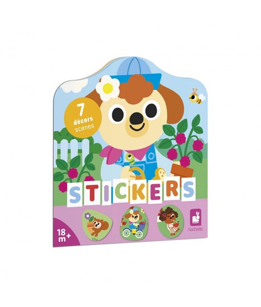 Cahier de stickers - Le jardin