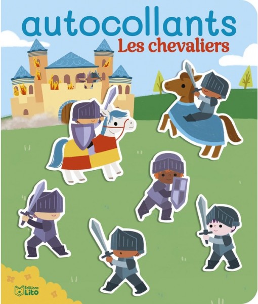 Autocollants - Les chevaliers