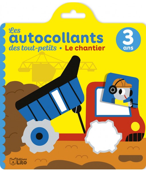 Autocollants des tout-petits - Le chantier