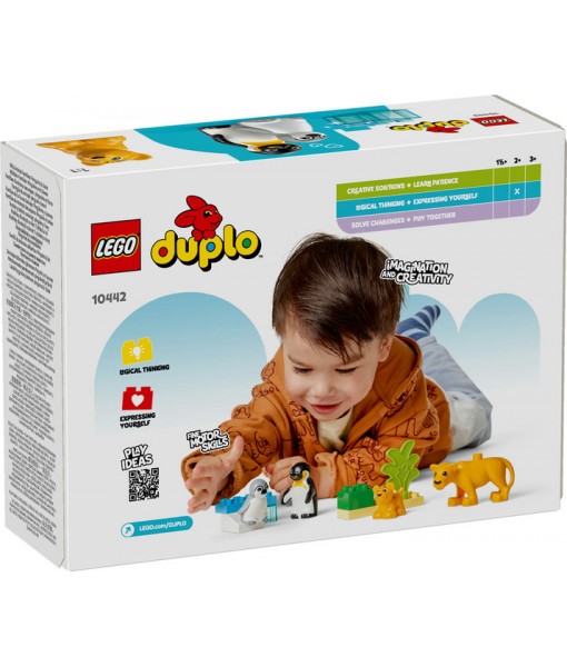 Lego duplo - Familles d'animaux sauvages - Pingouins et lions