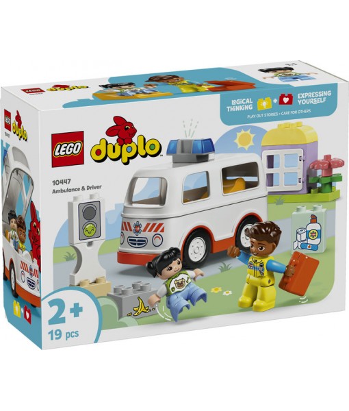 Lego duplo - L'ambulance et le chauffeur