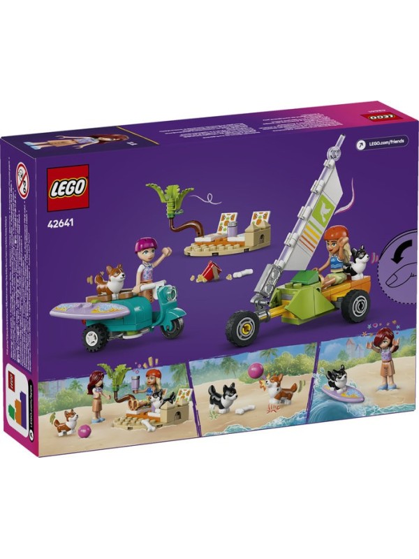Lego friends - Chiens surfeurs et aventures en scooter