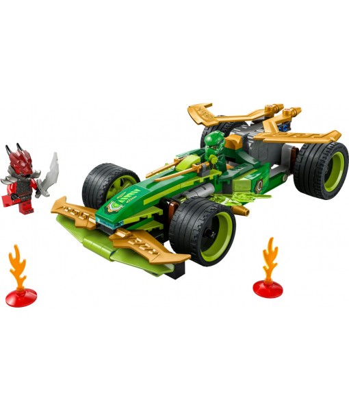 Lego ninjago - La voiture de course à rétrofriction de Lloyd