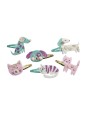 6 barrettes à créer - Little pets