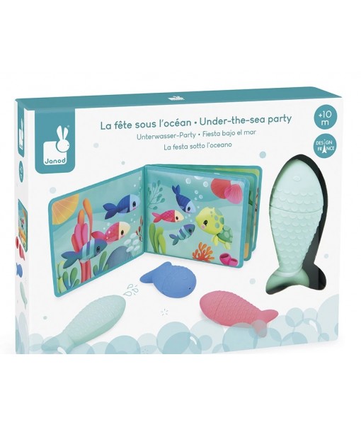 La fête sous l'océan (livre de bain)