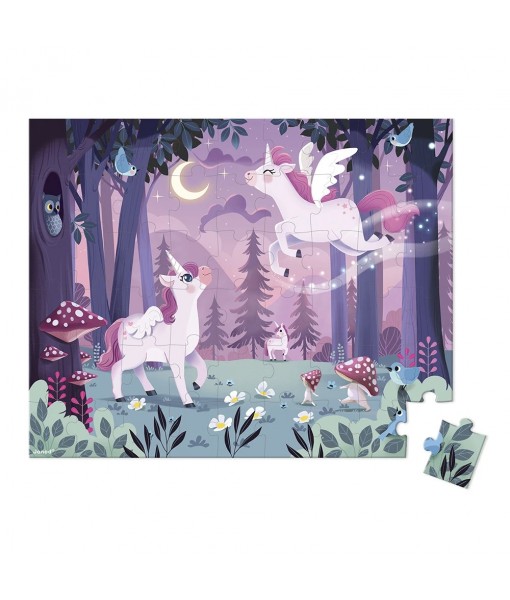 Puzzle Licornes - 54 pièces