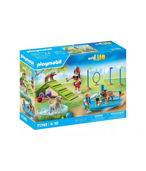 My life - Aire de jeux pour chiens, enfant et éducatrice