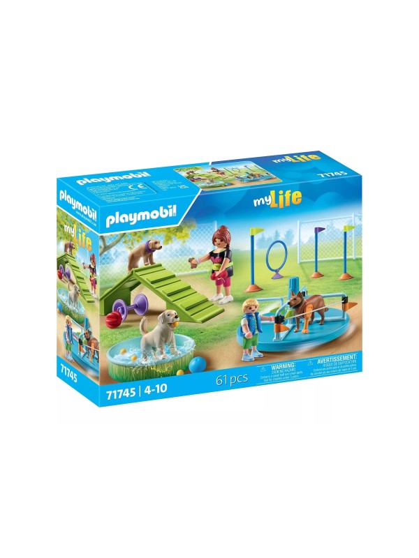 My life - Aire de jeux pour chiens, enfant et éducatrice