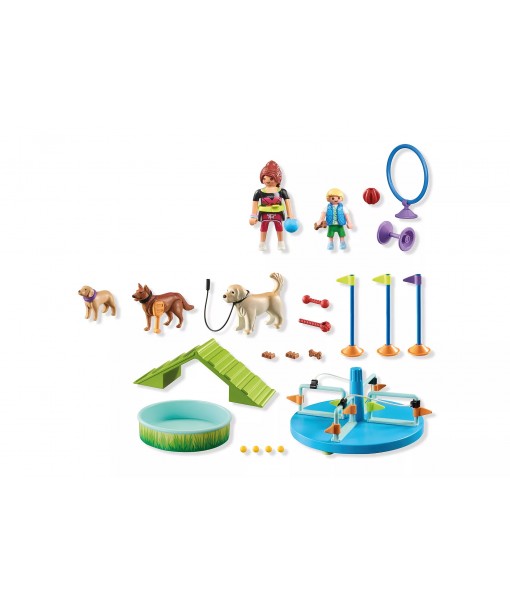 My life - Aire de jeux pour chiens, enfant et éducatrice