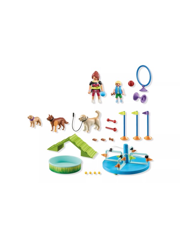 My life - Aire de jeux pour chiens, enfant et éducatrice