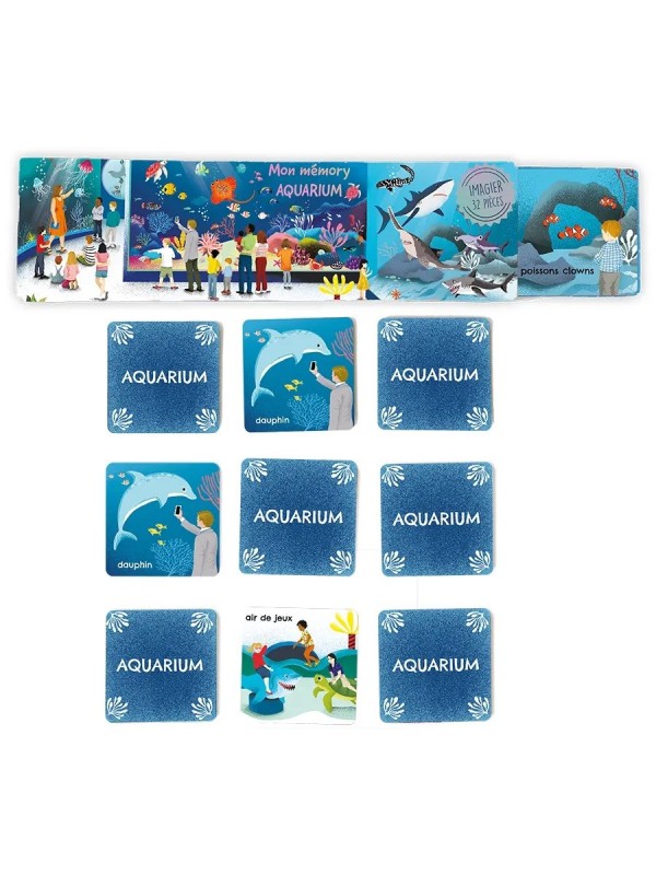 Mon memory imagier A l'aquarium