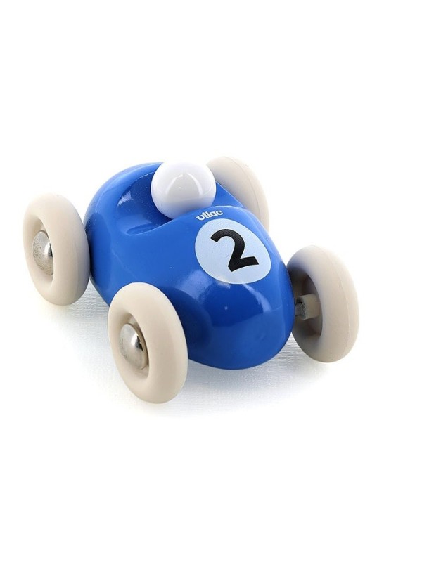 Mini roadster bleu