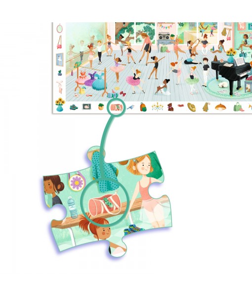 Puzzle observation L'école de danse - 100 pièces