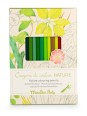 12 crayons de couleur Nature et cartes Le botaniste