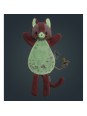 Jeanne le chat doudou phosphorescent