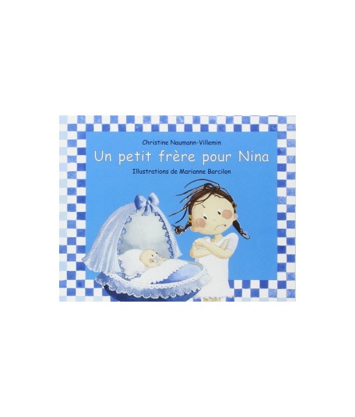 Un petit frère pour Nina (tout carton - Kaléidoscope)