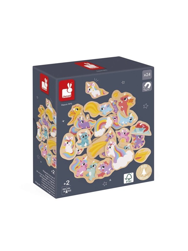Magnets licornes et dragons