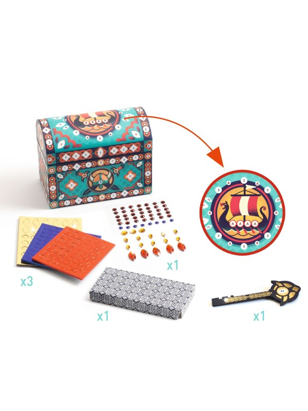 DIY - Super trésor - coffre à décorer