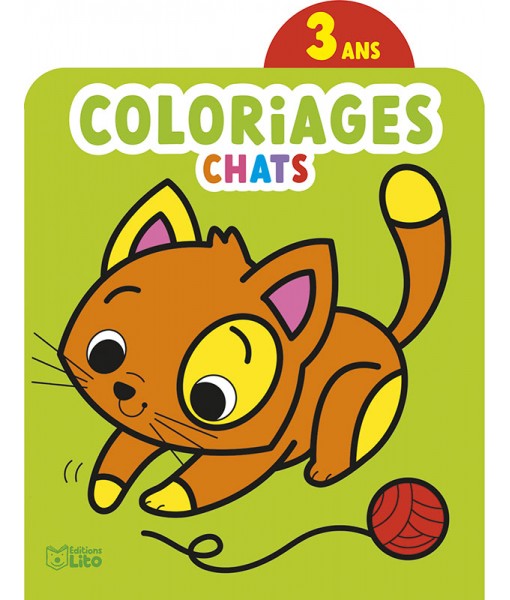 Coloriages chats 3 ans