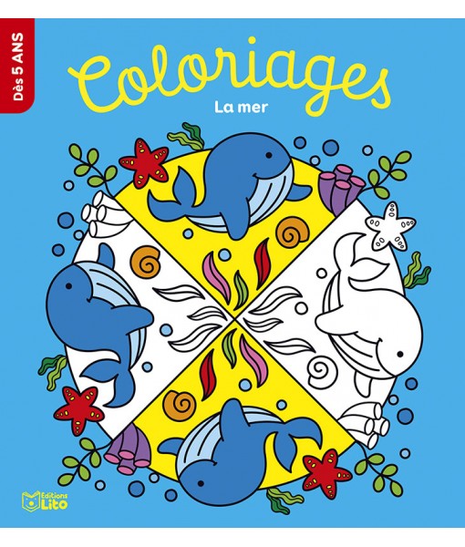 Jolis mandalas la mer