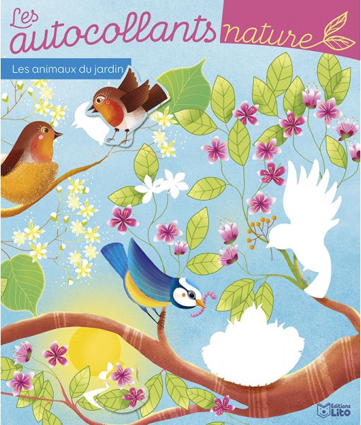 Autocollants nature - Les animaux du jardin
