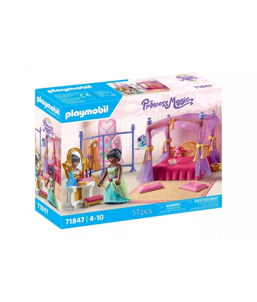 Princess magic - Chambre de princesse avec lit à baldaquin et dressing