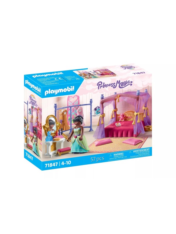 Princess magic - Chambre de princesse avec lit à baldaquin et dressing