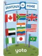 Drapeaux du monde (carte audio)