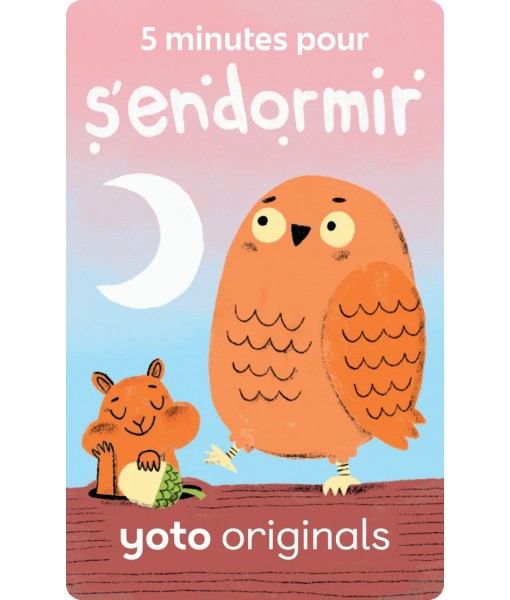 Pack découverte 3-7 ans (5 cartes audio)