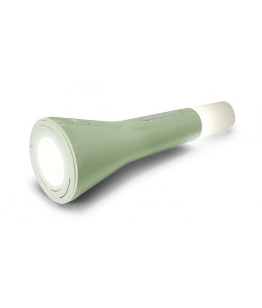 Lampe de poche multifonctions verte