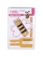 Tricotin abeille avec pompon magique