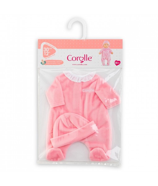 BB30 Pyjama rose et bonnet